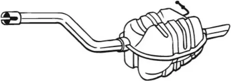 Глушник задній BOSAL 220-003