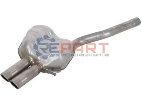 Глушник вихлопної системи задній SKODA OCTAVIA II 2.0D 04.06-02.13 BOSAL 220027