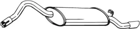 Задний. глушитель, выпускная сист. BOSAL 220653