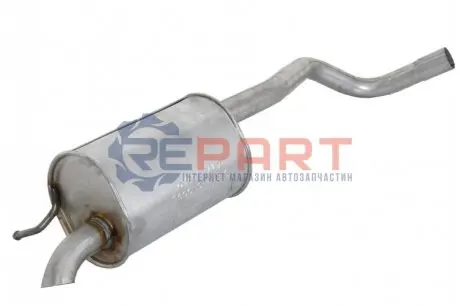Глушник вихлопної системи задній SEAT IBIZA III, IBIZA IV, IBIZA IV SC SKODA FABIA II VW POLO IV 1.4D 04.05-06.10 BOSAL 227051