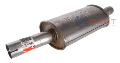 Глушник вихлопної системи середній TOYOTA COROLLA 1.6 05.95-08.01 BOSAL 228251