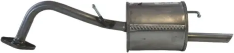 Глушник вихлопної системи задній TOYOTA YARIS 1.0 12.10-06.20 BOSAL 228299