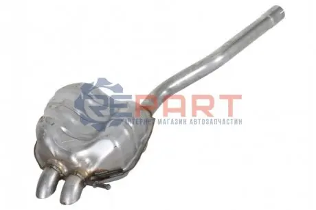 Глушник вихлопної системи задній VW GOLF V, GOLF VI, JETTA III 1.6D/1.9D/2.0D 08.05-05.14 BOSAL 233163