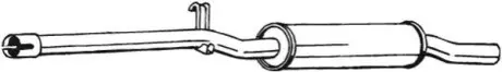 Глушитель системы выпуска (средний) BOSAL 233233