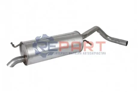 Глушник вихлопної системи задній SEAT IBIZA IV, IBIZA IV SC SKODA FABIA II VW POLO IV 1.6 05.06-05.15 BOSAL 233439