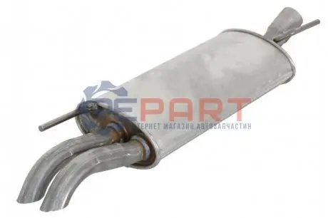 Глушник вихлопної системи задній VW GOLF III, GOLF IV 1.6/1.9D/2.0 08.91-06.02 BOSAL 233715