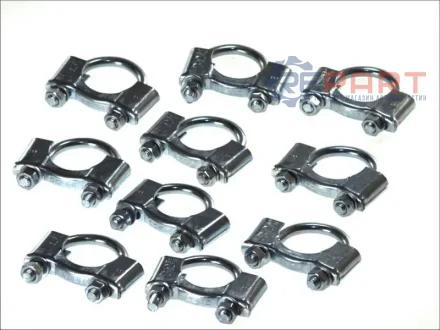 Затискач вихлопної системи (38мм, 10шт) CITROEN C1 DAEWOO MATIZ FIAT CINQUECENTO PEUGEOT 107 TOYOTA AYGO 0.7-1.0 07.91 BOSAL 250238