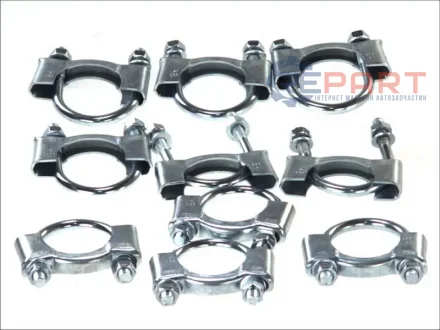 Затискач вихлопної системи (42мм, 10шт) FIAT SEICENTO / 600 FORD KA OPEL CORSA C 0.9-1.3 09.96-01.10 BOSAL 250242