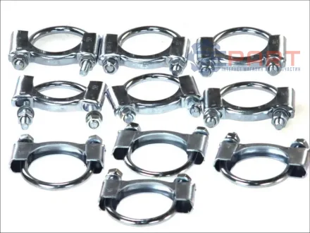 Затискач вихлопної системи (50мм, 10шт) VOLVO 240 DACIA DUSTER NISSAN MICRA III, NOTE, QASHQAI I OPEL ASCONA C, ASTRA F CLASSIC, ASTRA G, ASTRA H, COMBO, COMBO TOUR, CORSA A 1.0-3.2 08.78 BOSAL 250250