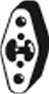 Елемент кріплення випускної системи JEEP CHEROKEE 2.1D/4.0 10.84-09.01 BOSAL 255401