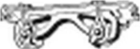 Елемент кріплення випускної системи FIAT BRAVO II, STILO LANCIA DELTA III 1.2-2.4 10.01-12.14 BOSAL 255417