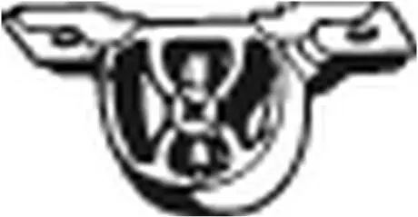 Елемент кріплення випускної системи BMW 3 (E46), 7 (E65, E66, E67), X5 (E53) 2.0D-4.8 04.98-07.08 BOSAL 255483