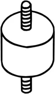 Елемент кріплення випускної системи PORSCHE 924 2.0 11.75-08.89 BOSAL 255517
