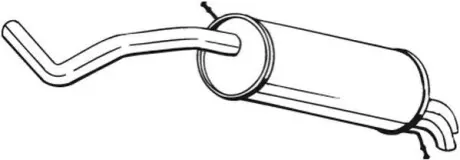 Глушник задній BOSAL 278107