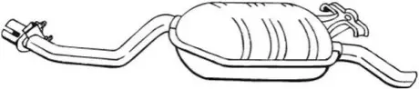 Глушитель выхлопных газов (конечный) BOSAL 278209