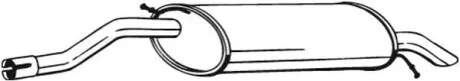 Глушник задній BOSAL 278527