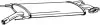 Глушитель передний TOYOTA RAV 4 MK III 05-13 BOSAL (279-445) изображение 1