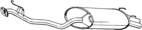 Глушник задній BOSAL 279513