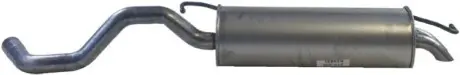 Глушник вихлопної системи задній AUDI A3 SEAT LEON VW GOLF IV, NEW BEETLE 1.6/1.8/2.0 09.96-10.10 BOSAL 279599