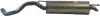Глушник вихлопної системи задній AUDI A3 SEAT LEON VW GOLF IV, NEW BEETLE 1.8-2.3 09.96-10.10 BOSAL (279-609) зображення 1