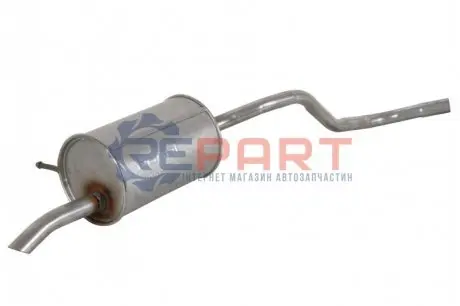 Глушник вихлопної системи задній RENAULT CAPTUR I, CLIO III, CLIO IV 0.9-1.2LPG 06.05-08.21 BOSAL 279637