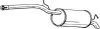 Глушник вихлопної системи задній VW CADDY III, CADDY IV 1.6D/1.9D/2.0D 04.04-09.20 BOSAL (280161) зображення 1