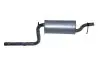 Глушник вихлопної системи середній FORD FOCUS I 1.6/1.6ALK 10.98-03.05 BOSAL (280257) зображення 1