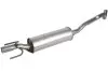 Глушник вихлопної системи середній OPEL CORSA B 1.2-1.7D 03.93-12.01 BOSAL (281039) зображення 1