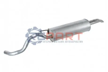 Глушник вихлопної системи задній SEAT TOLEDO II SKODA OCTAVIA I VW BORA, BORA I, GOLF IV 1.4/1.6/1.9D 02.97-12.10 BOSAL 281227