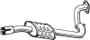 Центр. глушитель, выпускная сист. BOSAL (281277) изображение 1