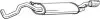 Глушник вихлопної системи задній AUDI TT 1.8 10.98-06.06 BOSAL (281505) зображення 1
