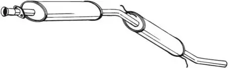 Глушник задній BOSAL 281643