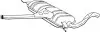 Глушник вихлопної системи середній AUDI A6 C5 2.5D 02.00-01.05 BOSAL (282543) зображення 1