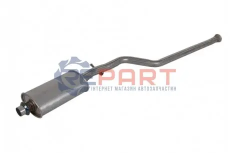 Глушник вихлопної системи середній CITROEN BERLINGO PEUGEOT PARTNER 1.1-1.8 06.96-12.15 BOSAL 283389