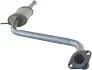 Глушник вихлопної системи середній HYUNDAI GETZ 1.1/1.3 09.02-09.05 BOSAL (284307) зображення 4