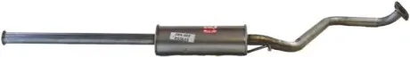 Глушник вихлопної системи середній HYUNDAI GETZ 1.1/1.3 09.02-09.05 BOSAL 284307