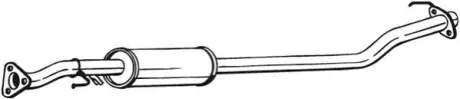 Центр. глушитель, выпускная сист. BOSAL 284447