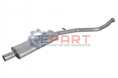 Глушник вихлопної системи середній PEUGEOT 206 2.0 04.99-12.07 BOSAL 284619