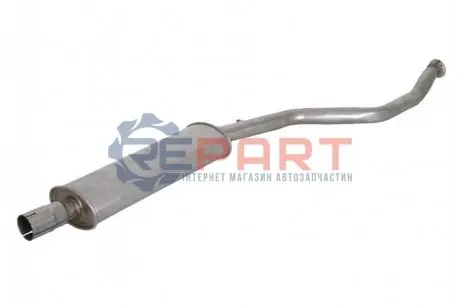Глушник вихлопної системи середній PEUGEOT 206 2.0 09.00-12.07 BOSAL 284621