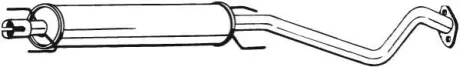 Проміжний глушник BOSAL 284633