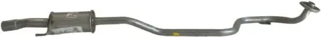 Глушник вихлопної системи середній TOYOTA YARIS 1.5H 03.12-06.20 BOSAL 284801