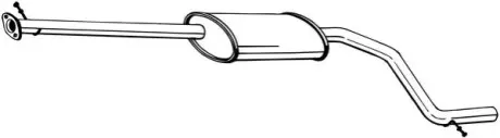 Додатковий глушник BOSAL 285061