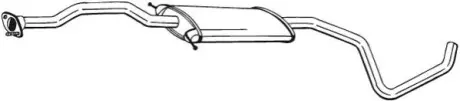 Проміжний глушник BOSAL 285953