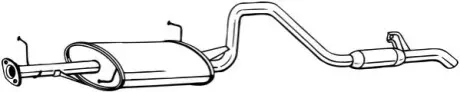 Глушник задній BOSAL 286059
