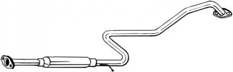 Глушитель системы выпуска (средний) BOSAL 286125
