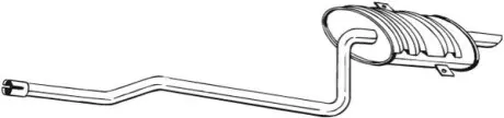 Глушник задній BOSAL 286319