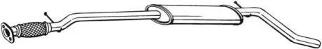 Глушитель системы выпуска (средний) BOSAL 286325