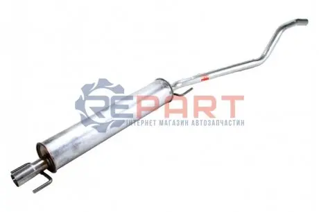 Глушник вихлопної системи середній OPEL ASTRA H, ASTRA H CLASSIC 1.6/1.6LPG/1.8 08.04-05.14 BOSAL 286473