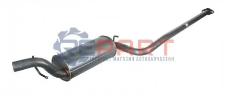 Глушник вихлопної системи задній VOLVO C30, S40 II, V50 FORD C-MAX, FOCUS C-MAX, FOCUS II MAZDA 3 1.6D/1.8D 10.03-12.12 BOSAL 286605
