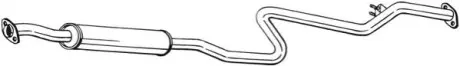 Проміжний глушник BOSAL 287399